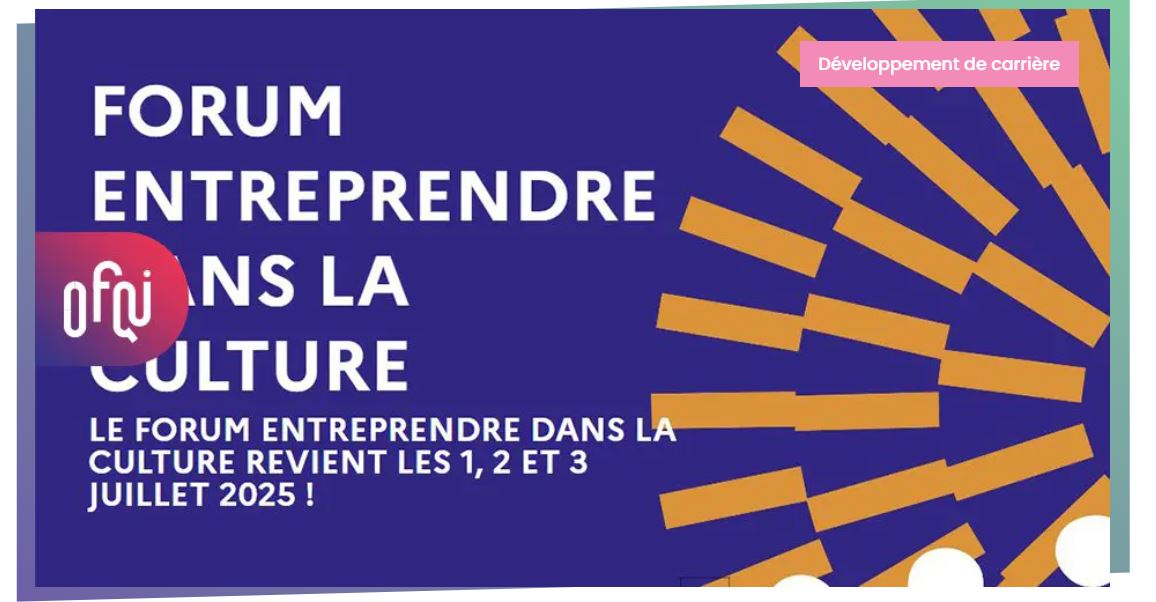 3 jours d'échanges sur l'entrepreneuriat culturel en Francophonie, avec 2 ateliers Vortex à la clé